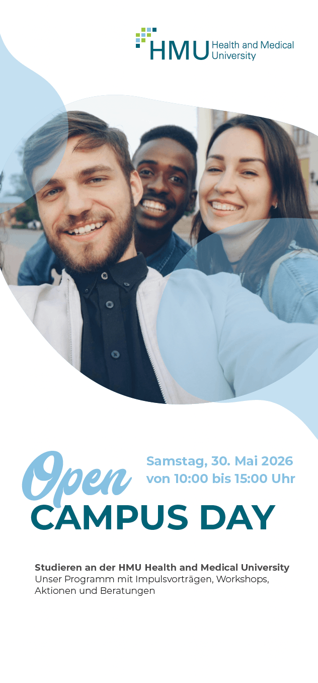 Programm Studieninformationstag an der HMU Health and Medical University in Potsdam